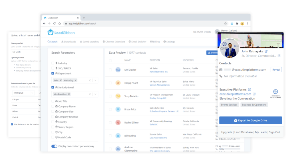 LeadGibbon - Find Anyone's Email with our B2B Lead Database